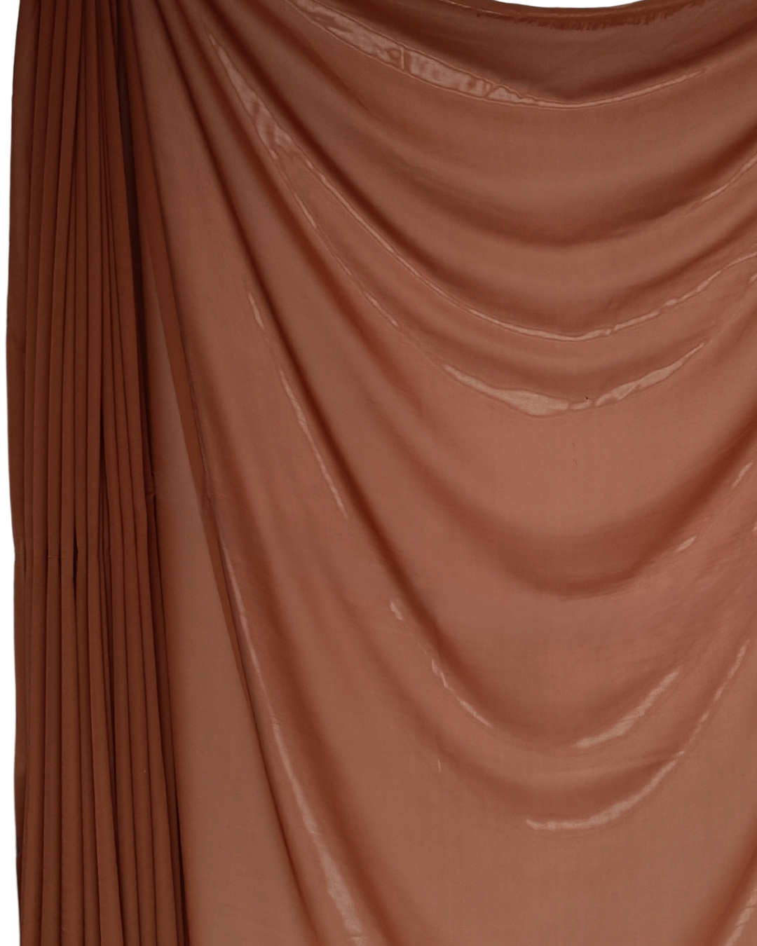 Chiffon Sheer Dressmaking & Décor Fabric Orange
