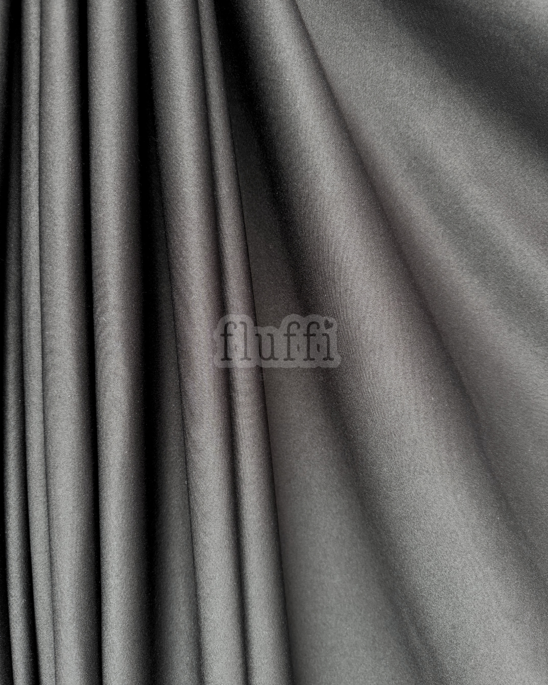 Scuba Stretchy Thick Body Contour Dressmaking Fabric Q792 Black