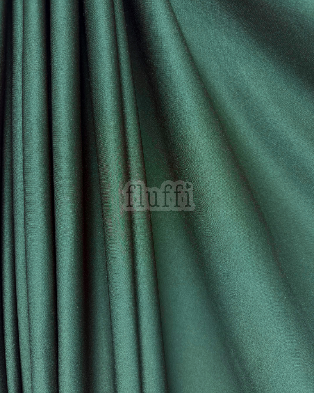 Scuba Stretchy Thick Body Contour Dressmaking Fabric Q792 Bottle Green