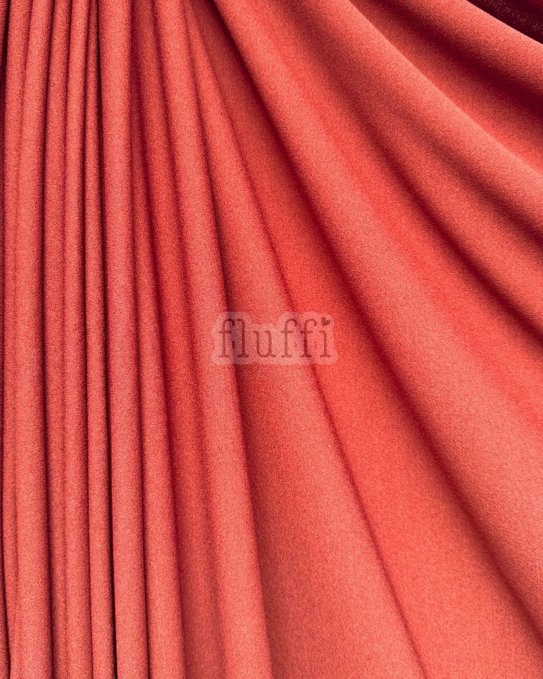 Scuba Crepe Stretch Jersey Dressmaking Fabric SQ181 Bright Red