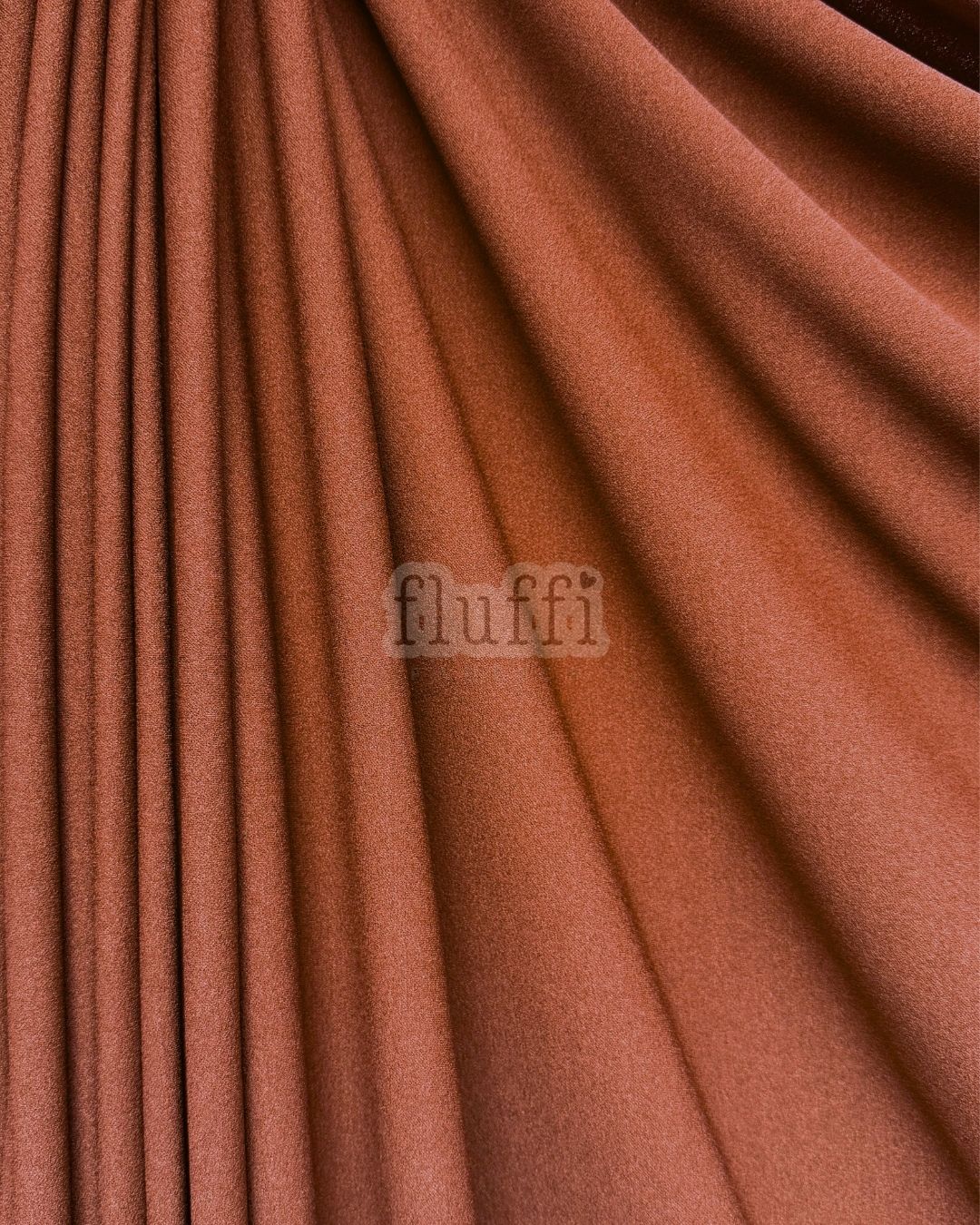 Scuba Crepe Stretch Jersey Dressmaking Fabric SQ181 Copper