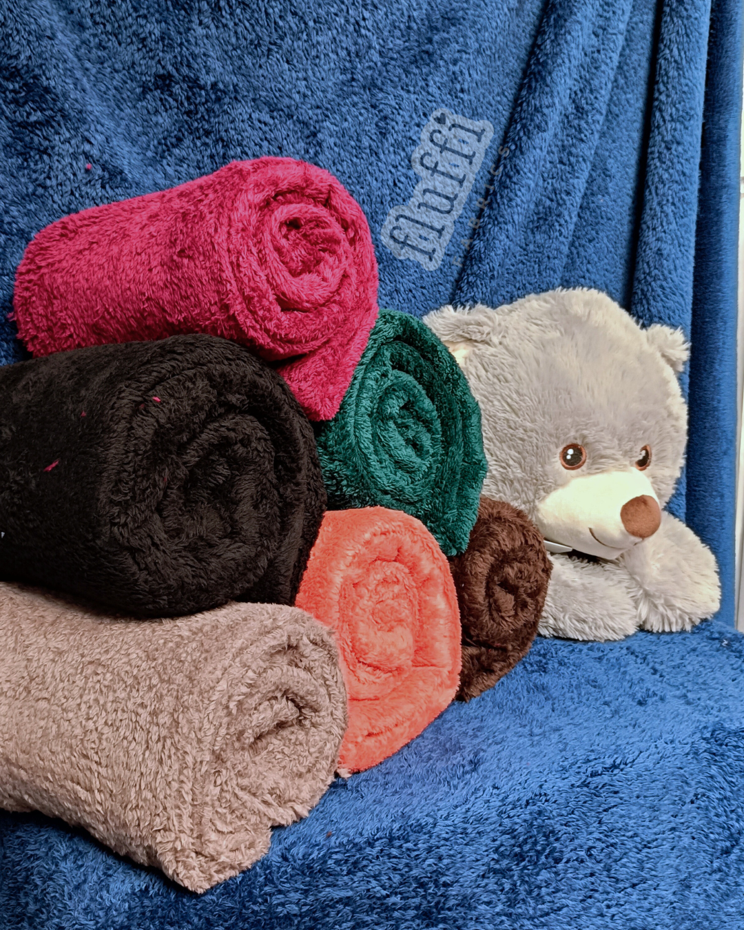 Fluffy Coral Pile Cuddle Plush Fleece- SQ453 Rose Pink