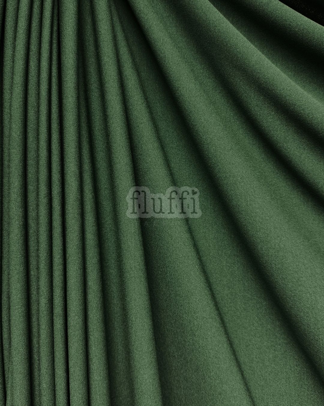 Scuba Crepe Stretch Jersey Dressmaking Fabric SQ181 Dark Bottle Green
