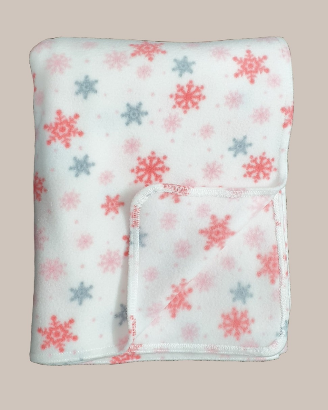 Ready Made Blanket- Dreamy Snowflakes