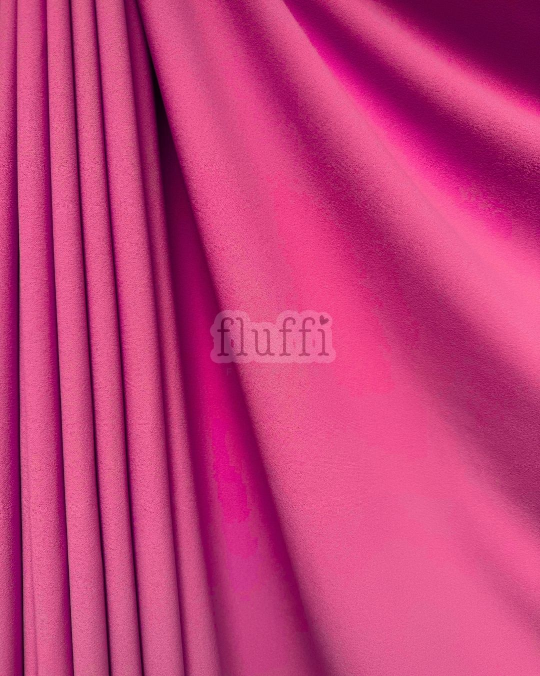 Scuba Crepe Stretch Jersey Dressmaking Fabric SQ181 Fuchsia