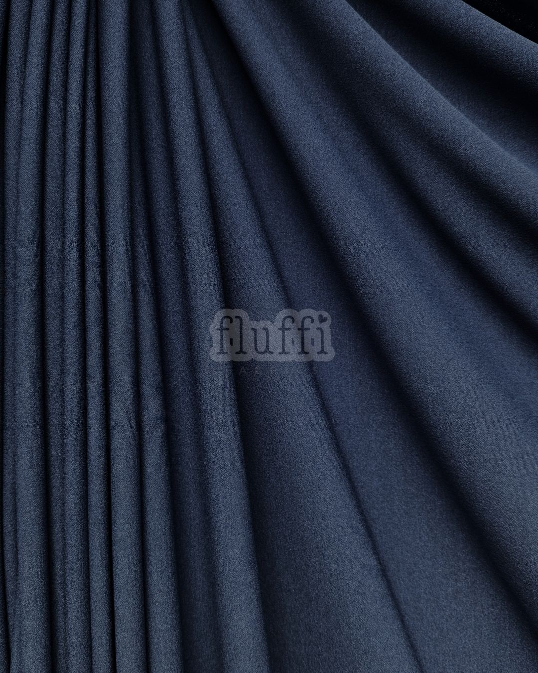 Scuba Crepe Stretch Jersey Dressmaking Fabric SQ181 Ink Navy