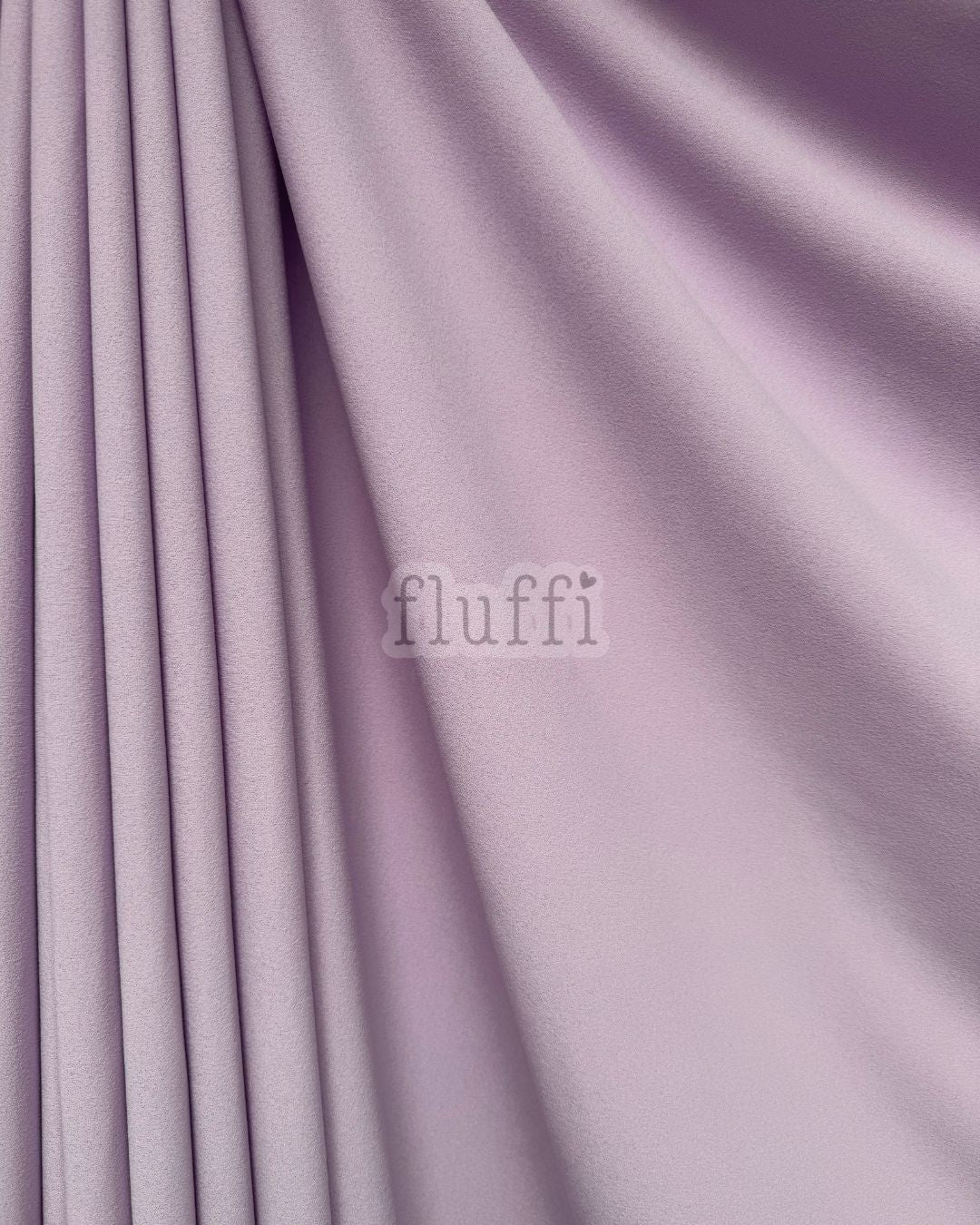 Scuba Crepe Stretch Jersey Dressmaking Fabric SQ181 Lilac
