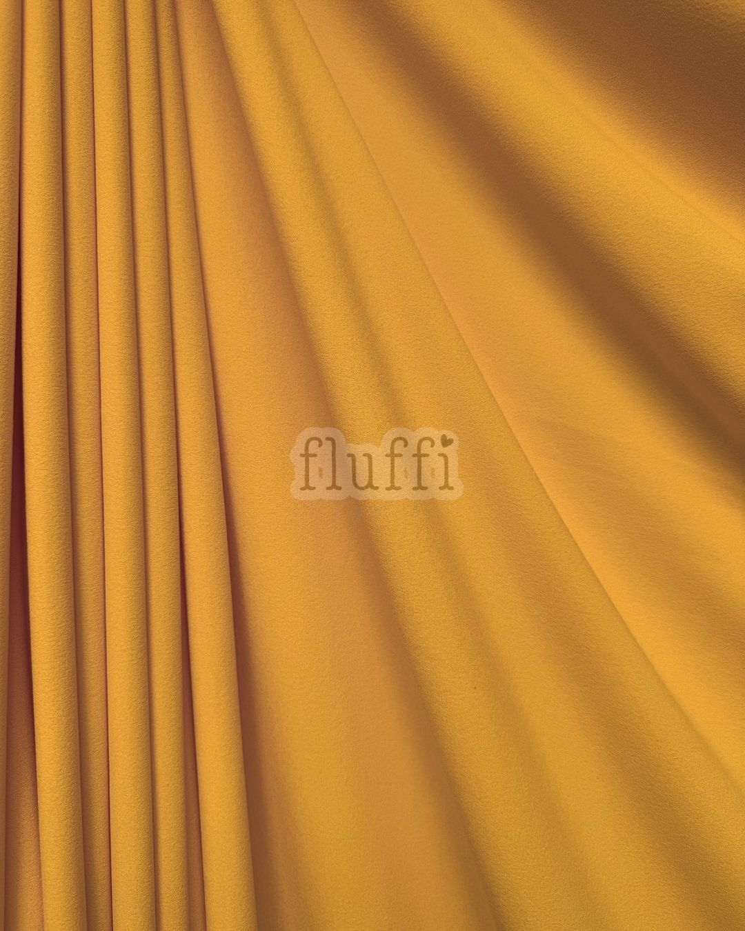 Scuba Crepe Stretch Jersey Dressmaking Fabric SQ181 Marigold