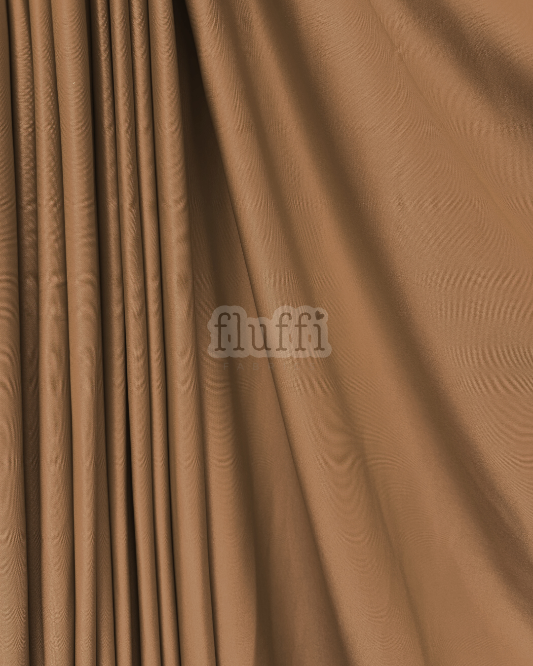 Scuba Stretchy Thick Body Contour Dressmaking Fabric Q792 Mocha
