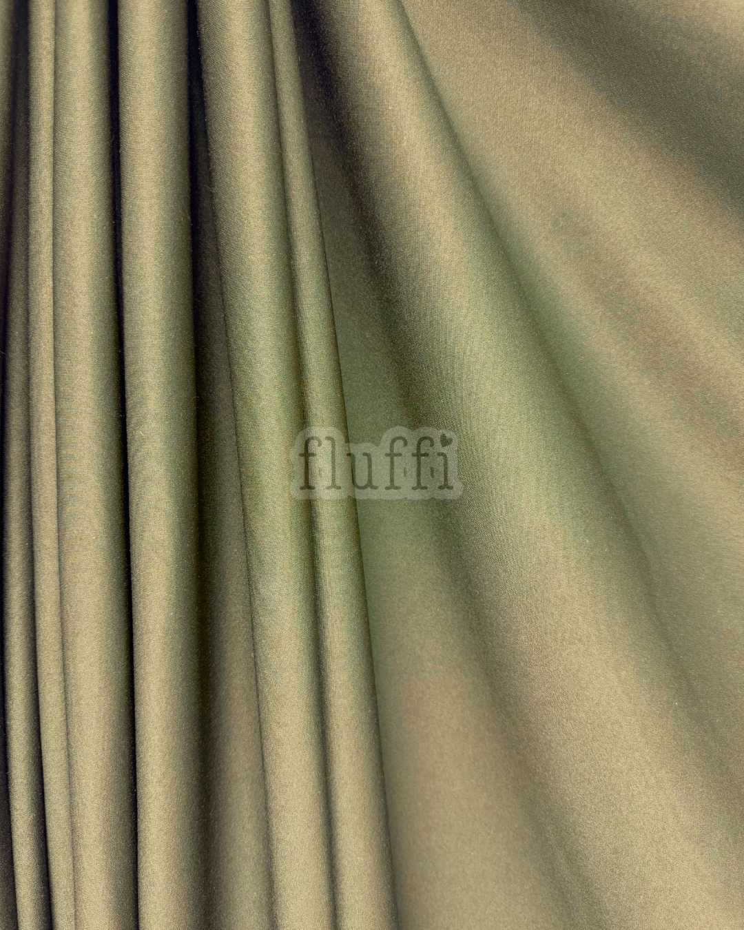 Scuba Stretchy Thick Body Contour Dressmaking Fabric Q792 Olive
