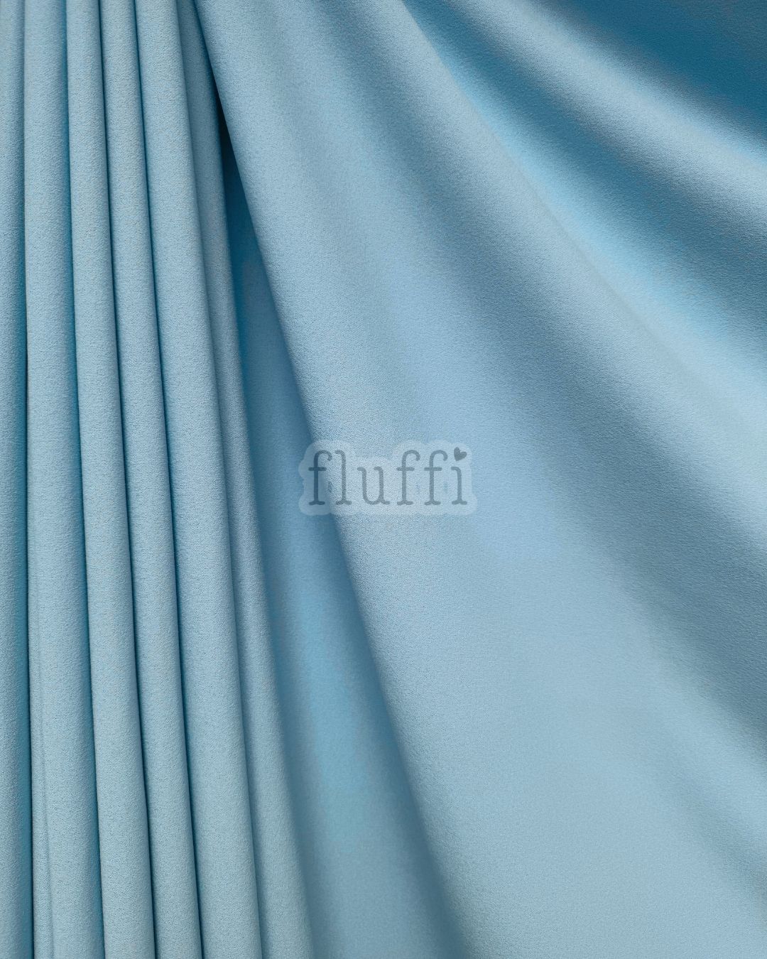 Scuba Crepe Stretch Jersey Dressmaking Fabric SQ181 Periwinkle Blue