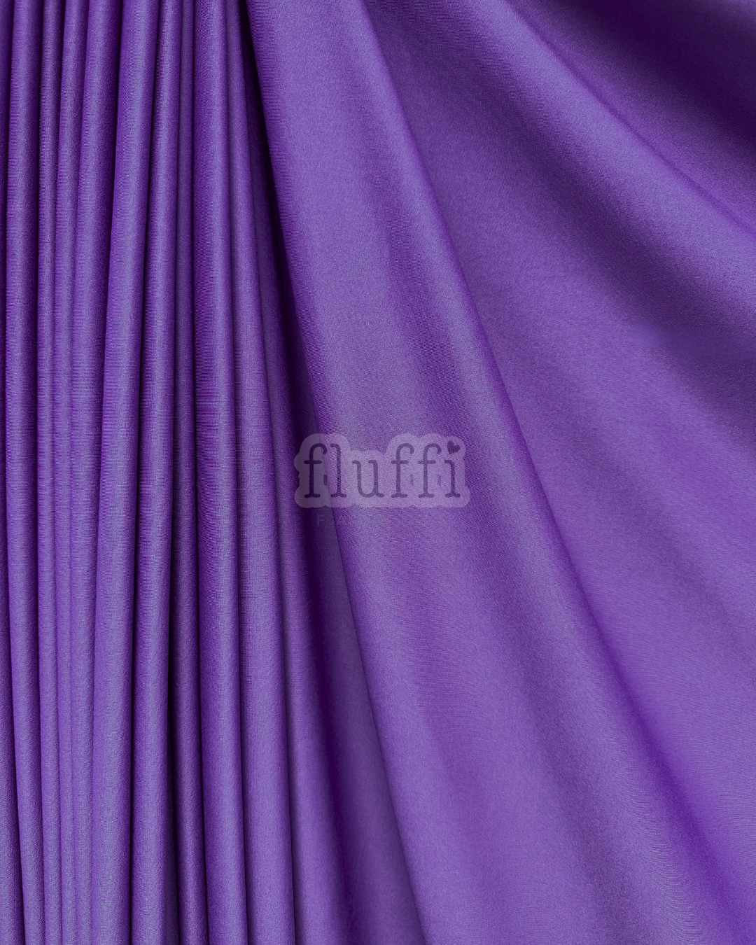 Scuba Stretchy Thick Body Contour Dressmaking Fabric Q792 Purple