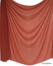 Chiffon Sheer Dressmaking & Décor Fabric Cinnamon