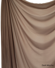 Chiffon Sheer Dressmaking & Décor Fabric Dark Mocha