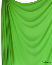 Chiffon Sheer Dressmaking & Décor Fabric Flo Green