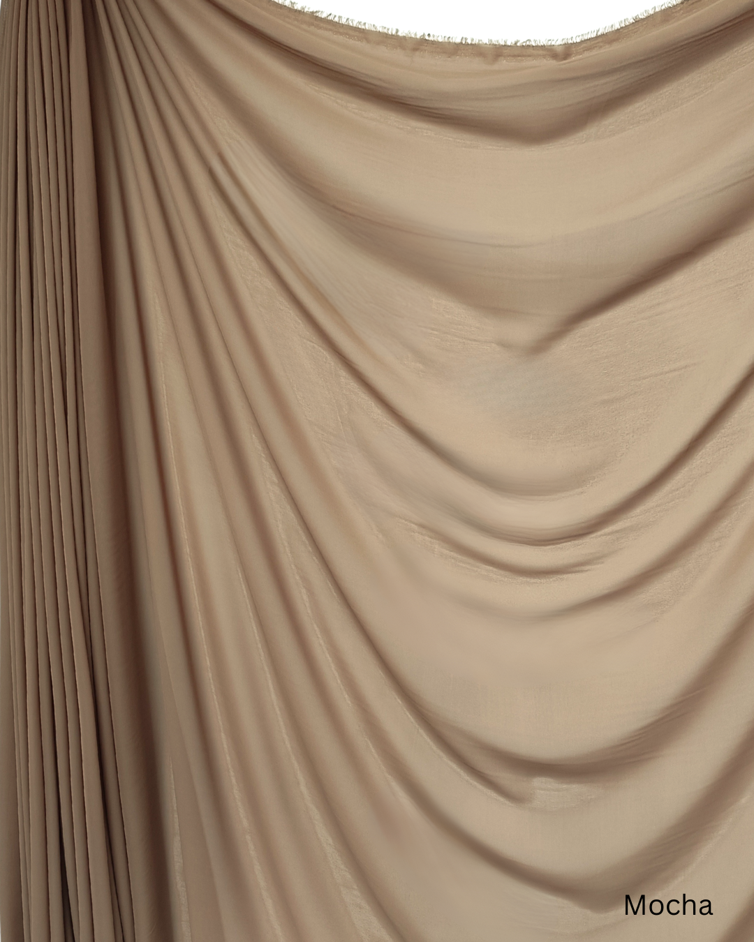 Chiffon Sheer Dressmaking & Décor Fabric Mocha