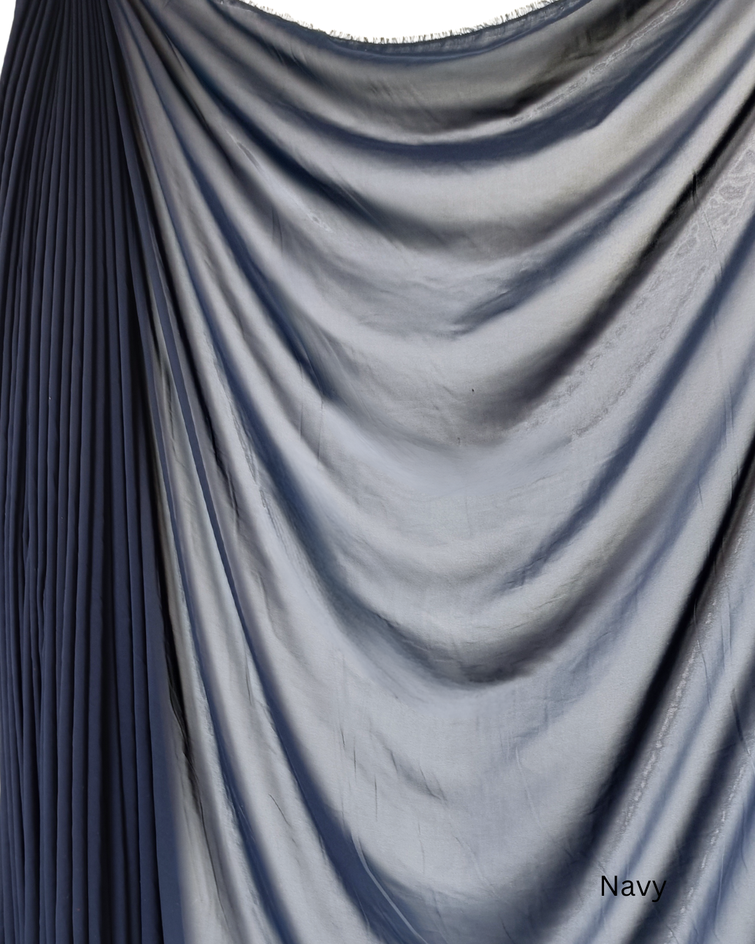 Chiffon Sheer Dressmaking & Décor Fabric Navy