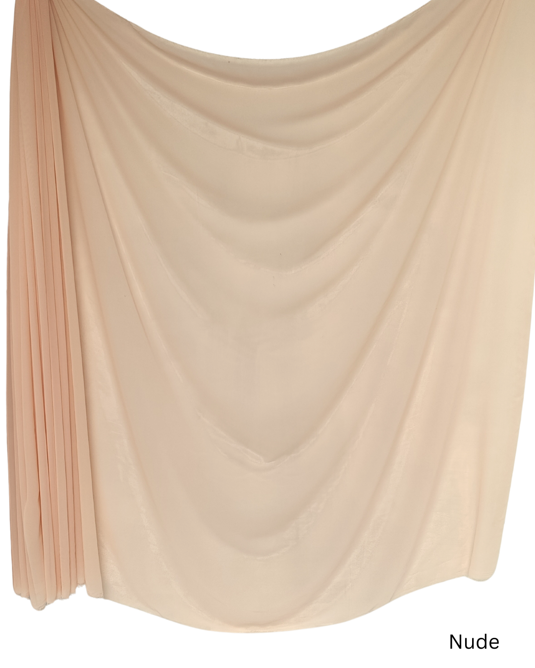 Chiffon Sheer Dressmaking & Décor Fabric Nude
