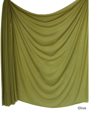Chiffon Sheer Dressmaking & Décor Fabric Olive