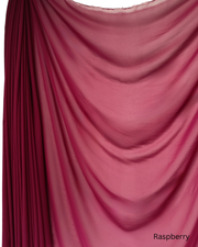 Chiffon Sheer Dressmaking & Décor Fabric Raspberry