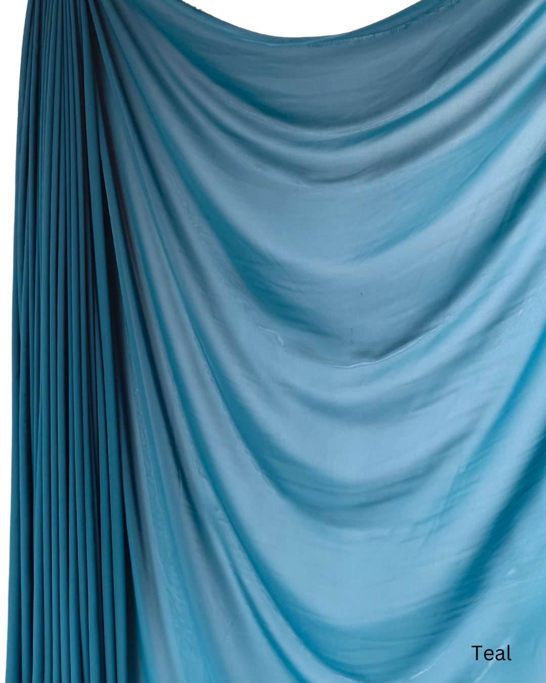 Chiffon Sheer Dressmaking & Décor Fabric Teal