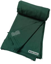 Organic Cotton Elastane Jersey 4 Way Stretch Fabric Bottle Green