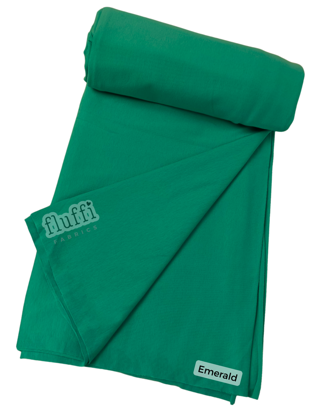 Organic Cotton Elastane Jersey 4 Way Stretch Fabric Emerald Green