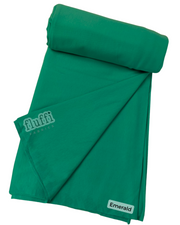 Organic Cotton Elastane Jersey 4 Way Stretch Fabric Emerald Green