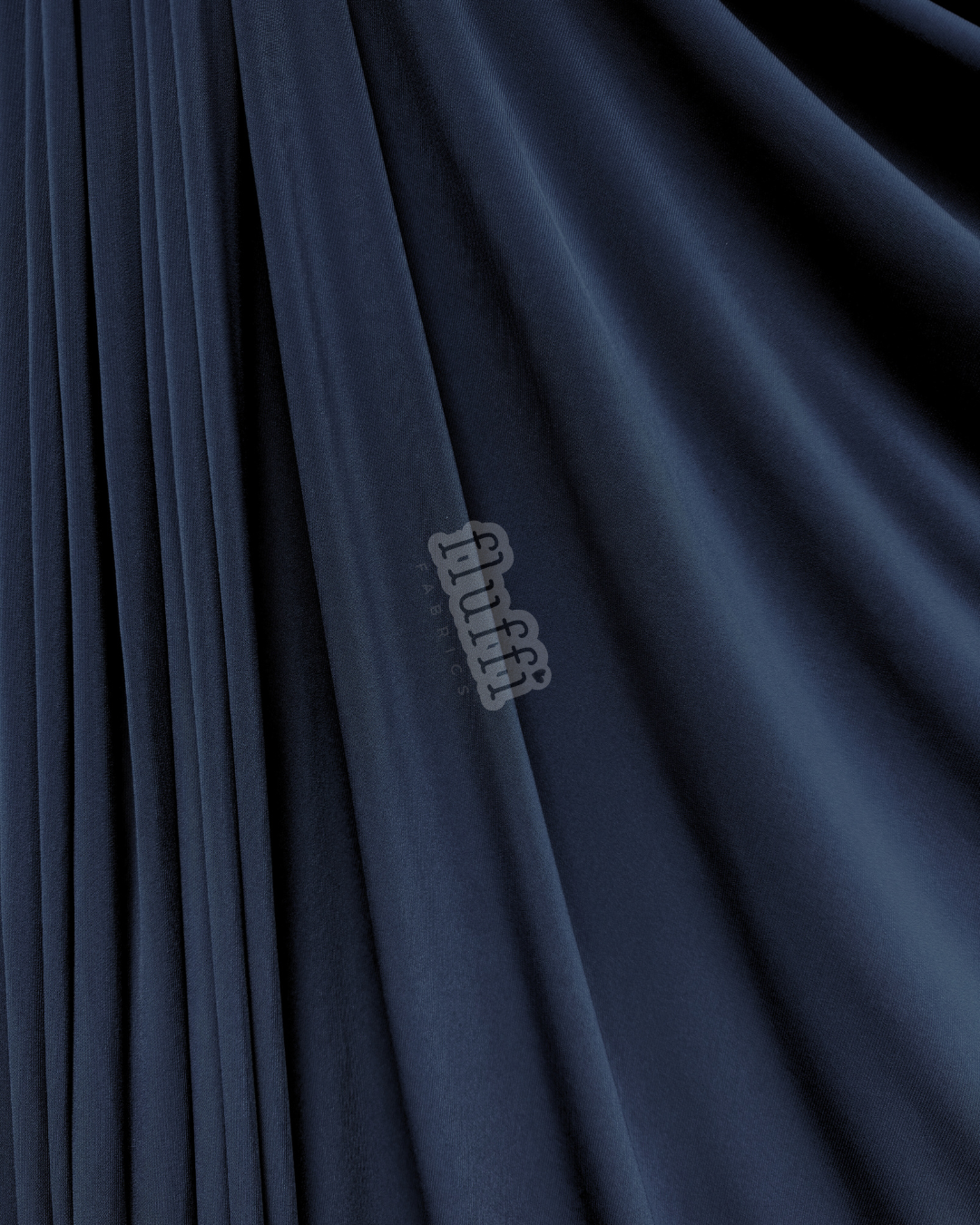 Soft Touch Jersey Stretch Dressmaking Fabric Navy