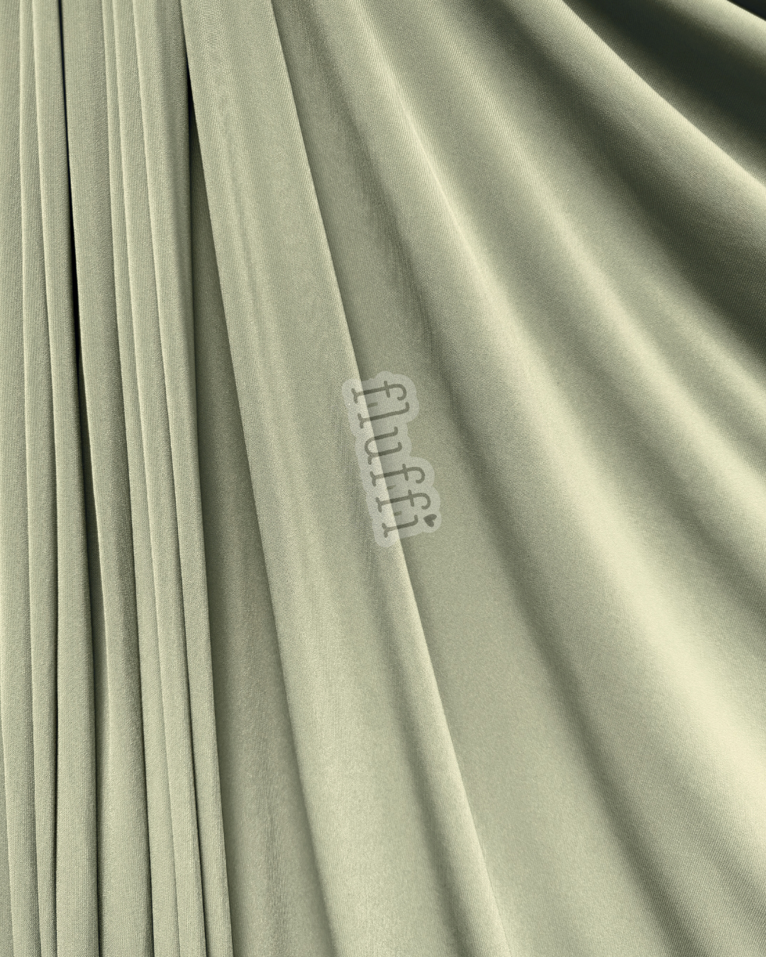 Soft Touch Jersey Stretch Dressmaking Fabric Light Olive