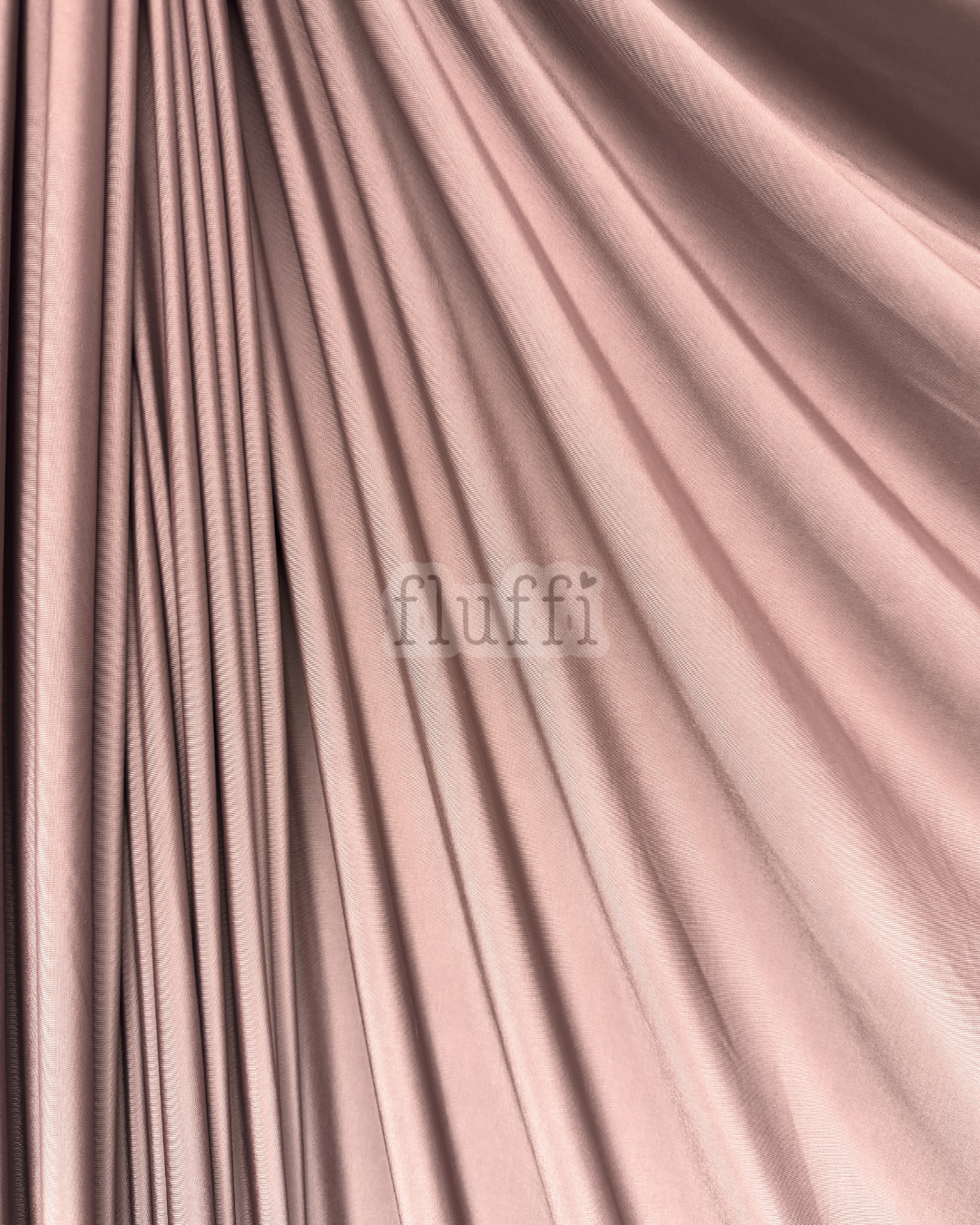 Silk Touch Jersey Stretch Dressmaking Fabric Cocoa Blush