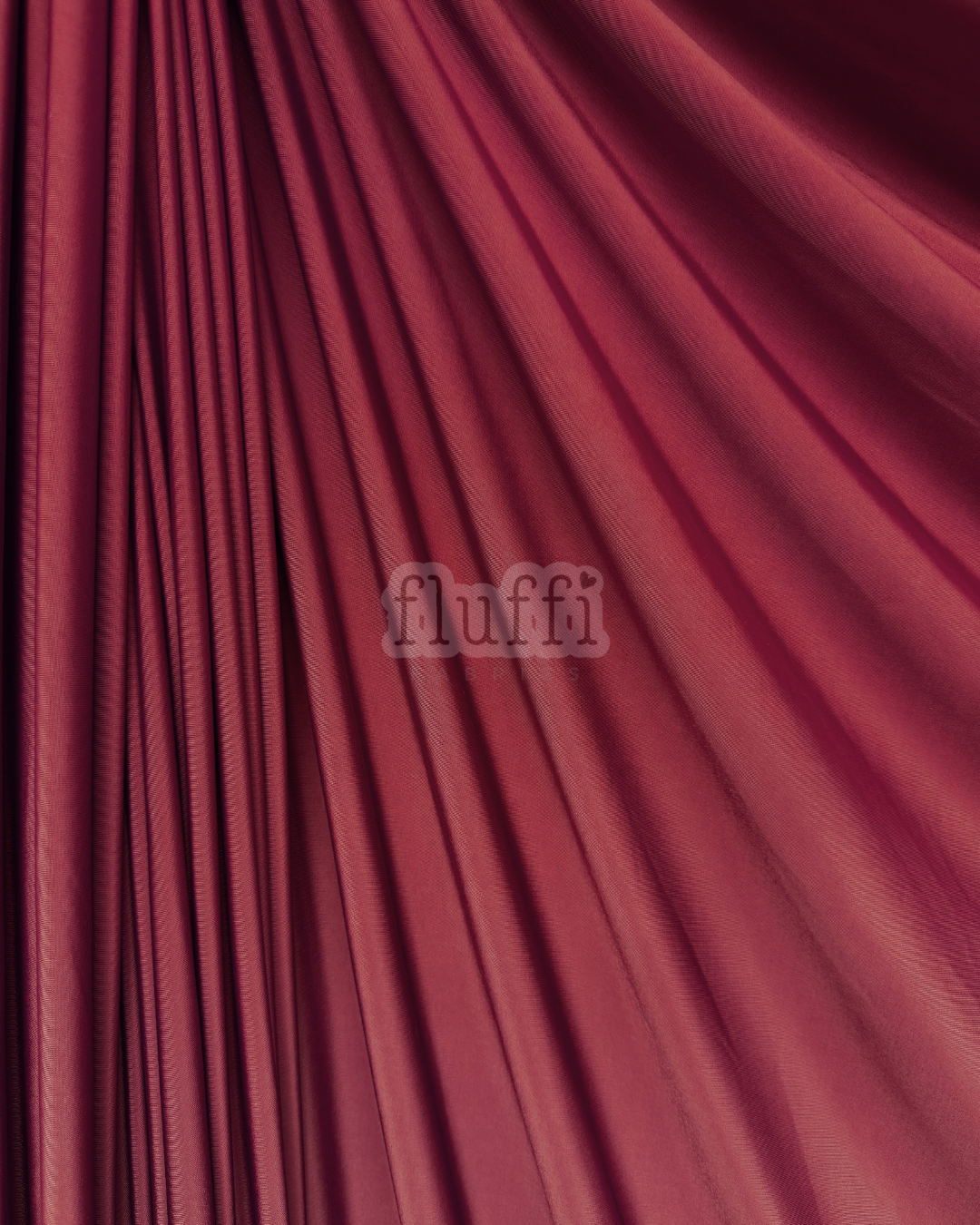 Silk Touch Jersey Stretch Dressmaking Fabric Deep Red