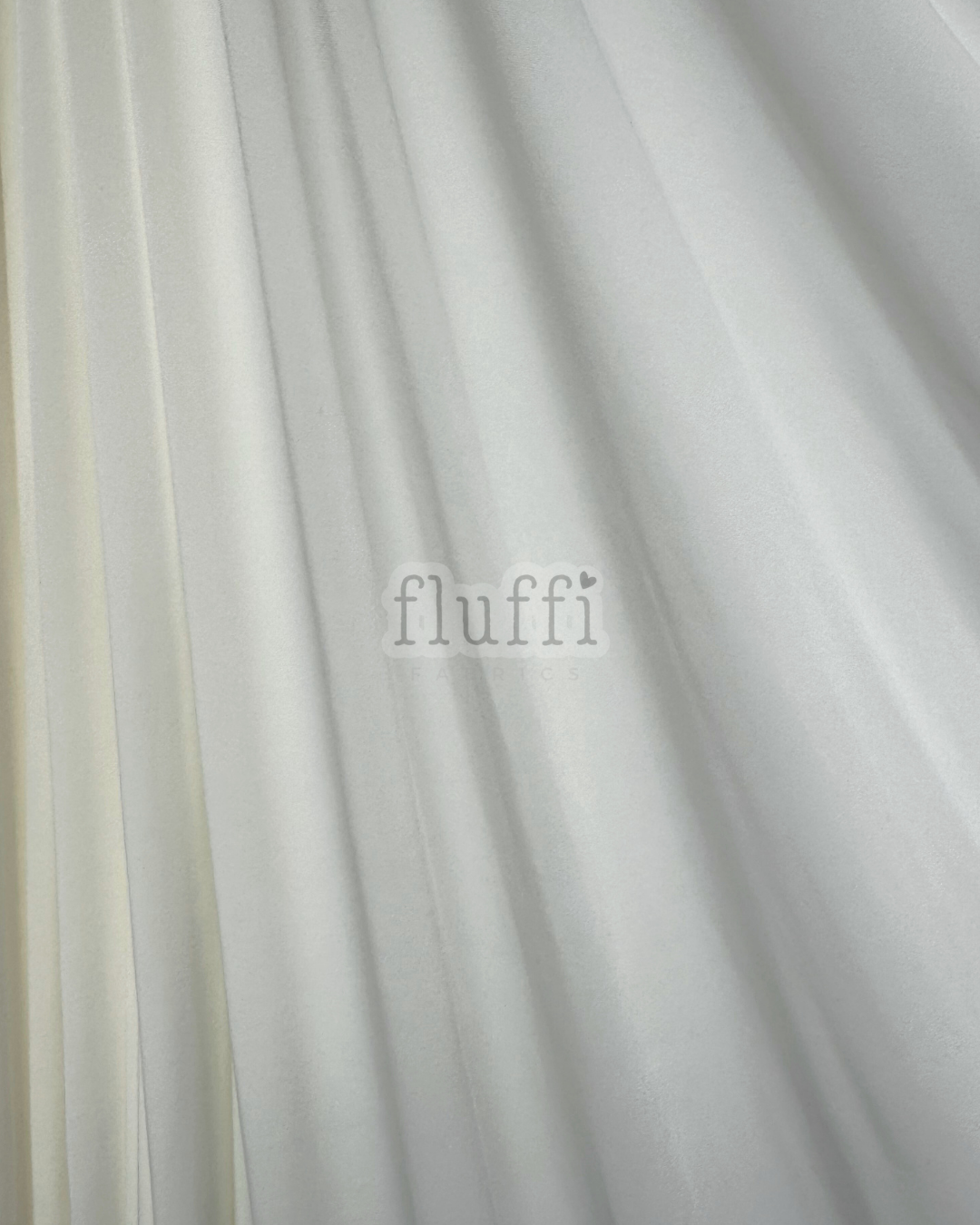 Silk Touch Jersey Stretch Dressmaking Fabric Ivory