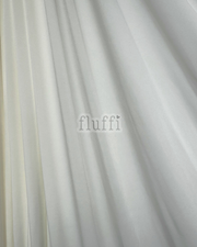 Silk Touch Jersey Stretch Dressmaking Fabric Ivory