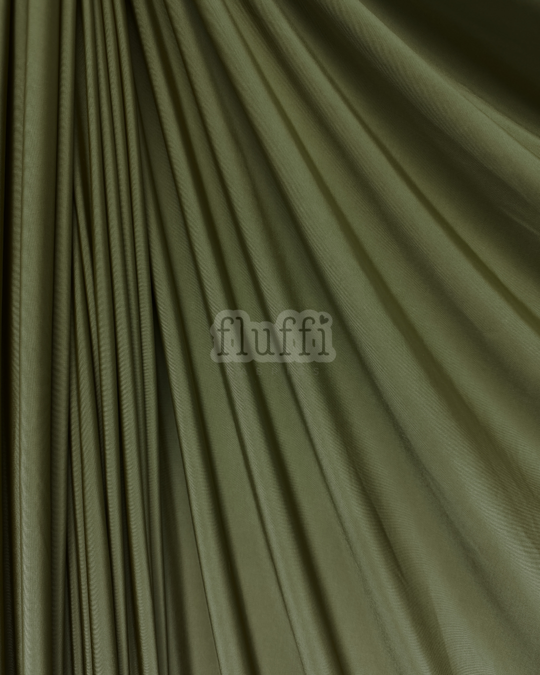 Silk Touch Jersey Stretch Dressmaking Fabric Olive