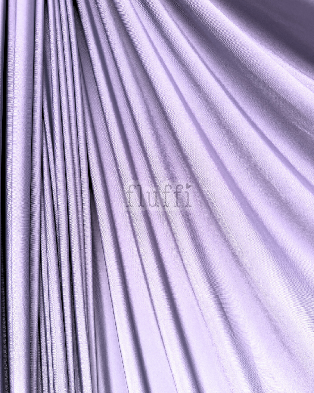 Silk Touch Jersey Stretch Dressmaking Fabric Pale Lilac