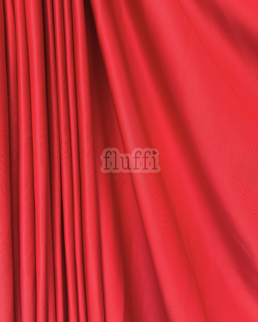 Scuba Stretchy Thick Body Contour Dressmaking Fabric Q792 Red