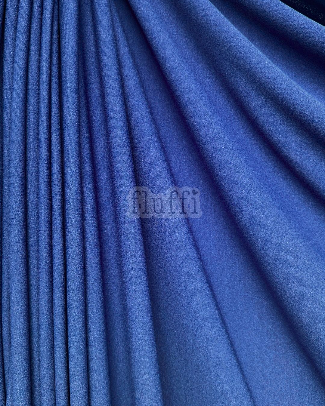 Scuba Crepe Stretch Jersey Dressmaking Fabric SQ181 Regal Blue