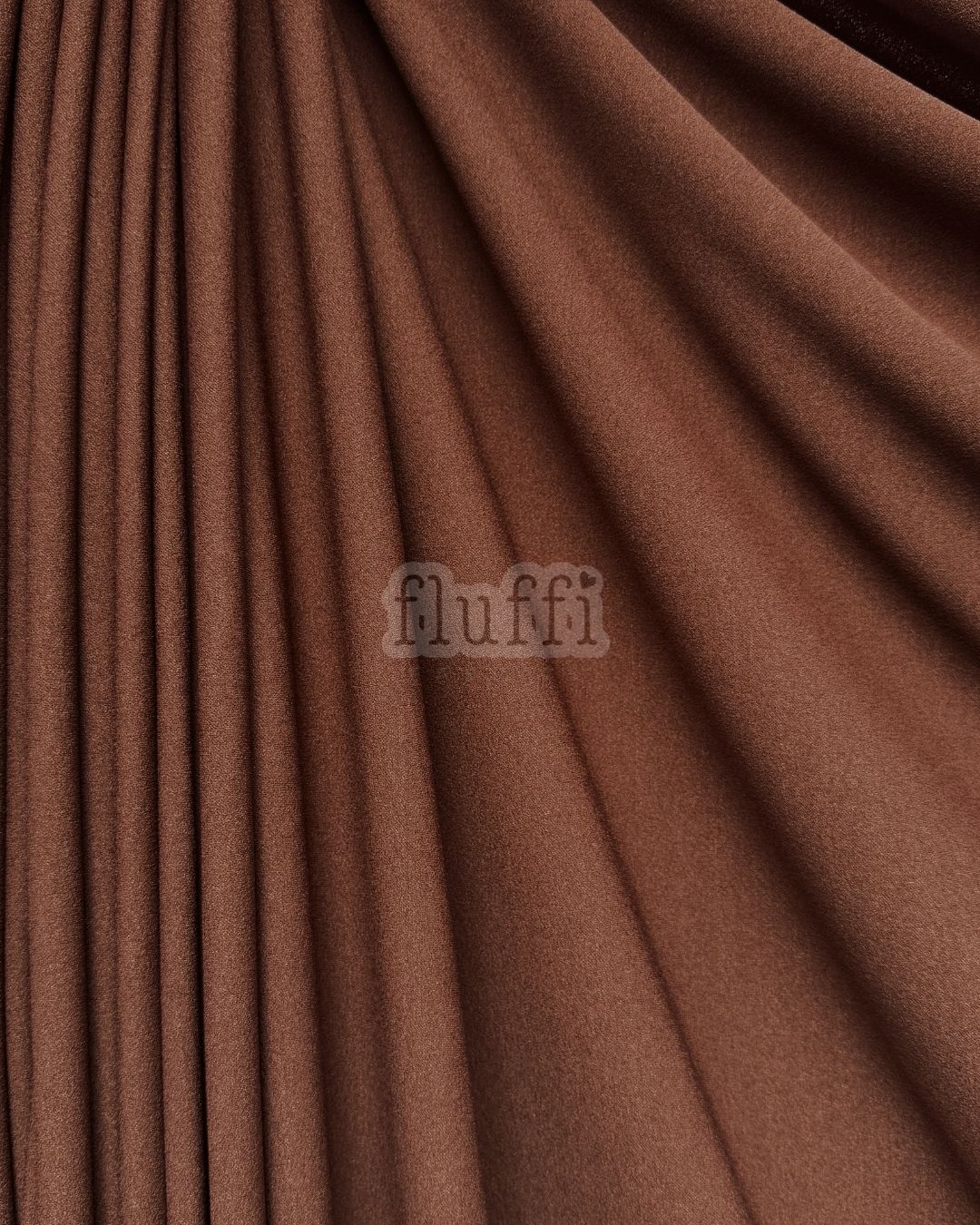 Scuba Crepe Stretch Jersey Dressmaking Fabric SQ181 Rich Chocolate