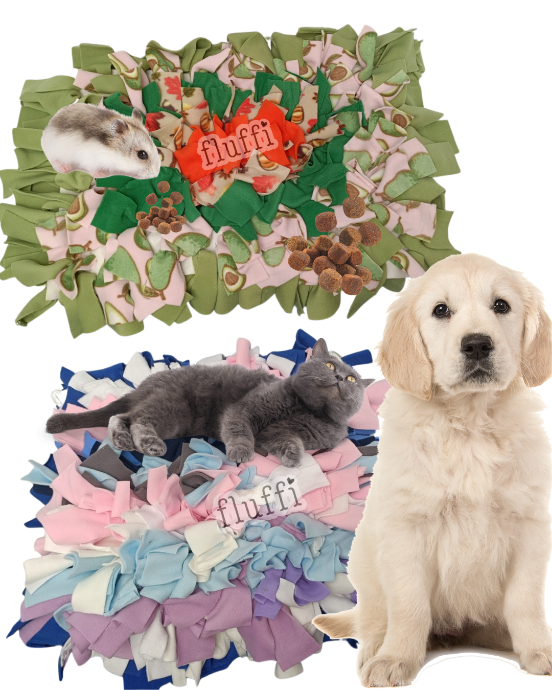 Fleece Snuffle Mat DIY Kit