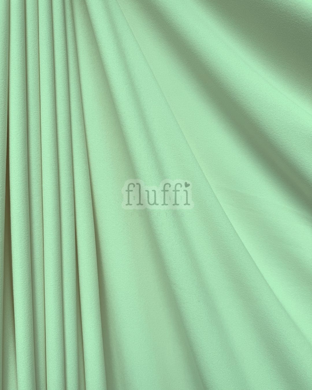 Scuba Crepe Stretch Jersey Dressmaking Fabric SQ181 Soft Mint