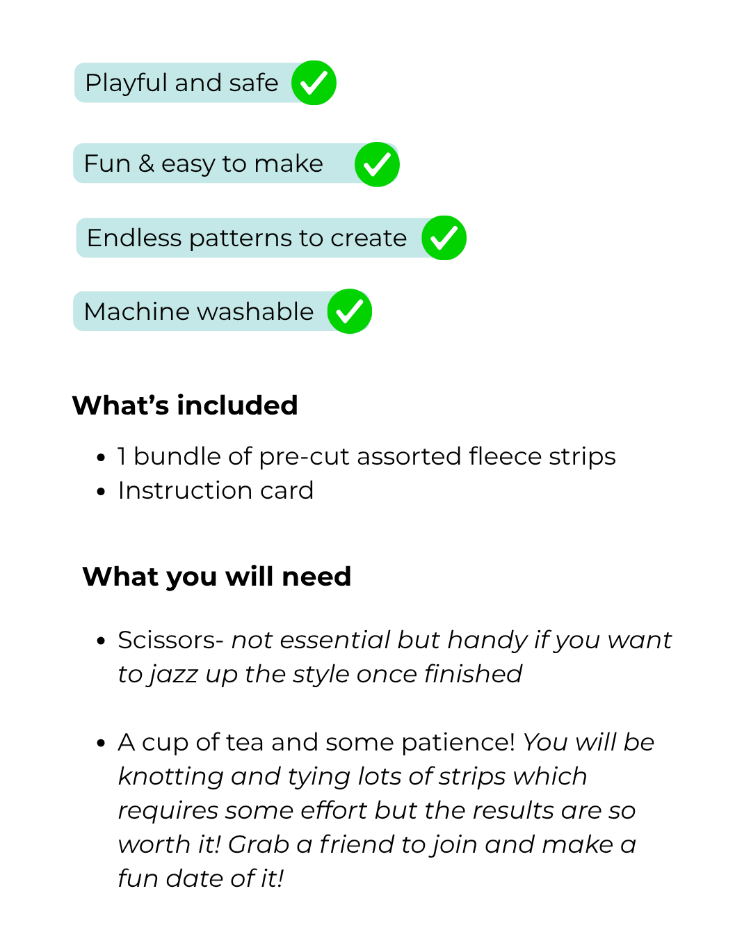 Create Your Own Fleece Tug Toy for Pets
