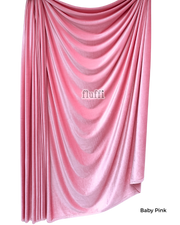 Smooth Stretch Span Velvet Fabric Q559 Baby Pink