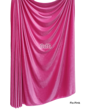 Smooth Stretch Span Velvet Fabric Q559 Flo Pink