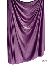 Smooth Stretch Span Velvet Fabric Q559 Grape