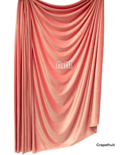 Smooth Stretch Span Velvet Fabric Q559 Grapefruit