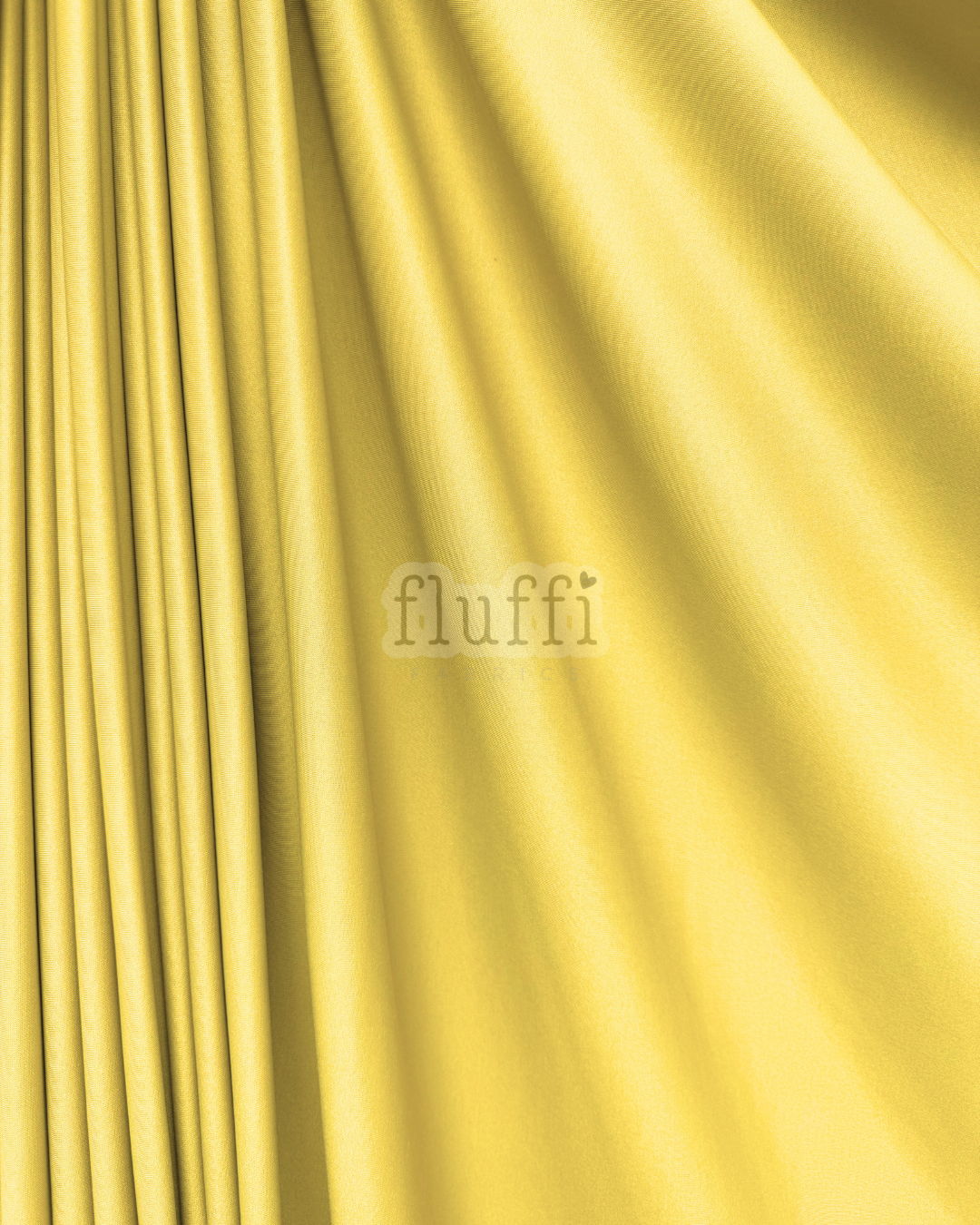 Scuba Stretchy Thick Body Contour Dressmaking Fabric Q792 Yellow