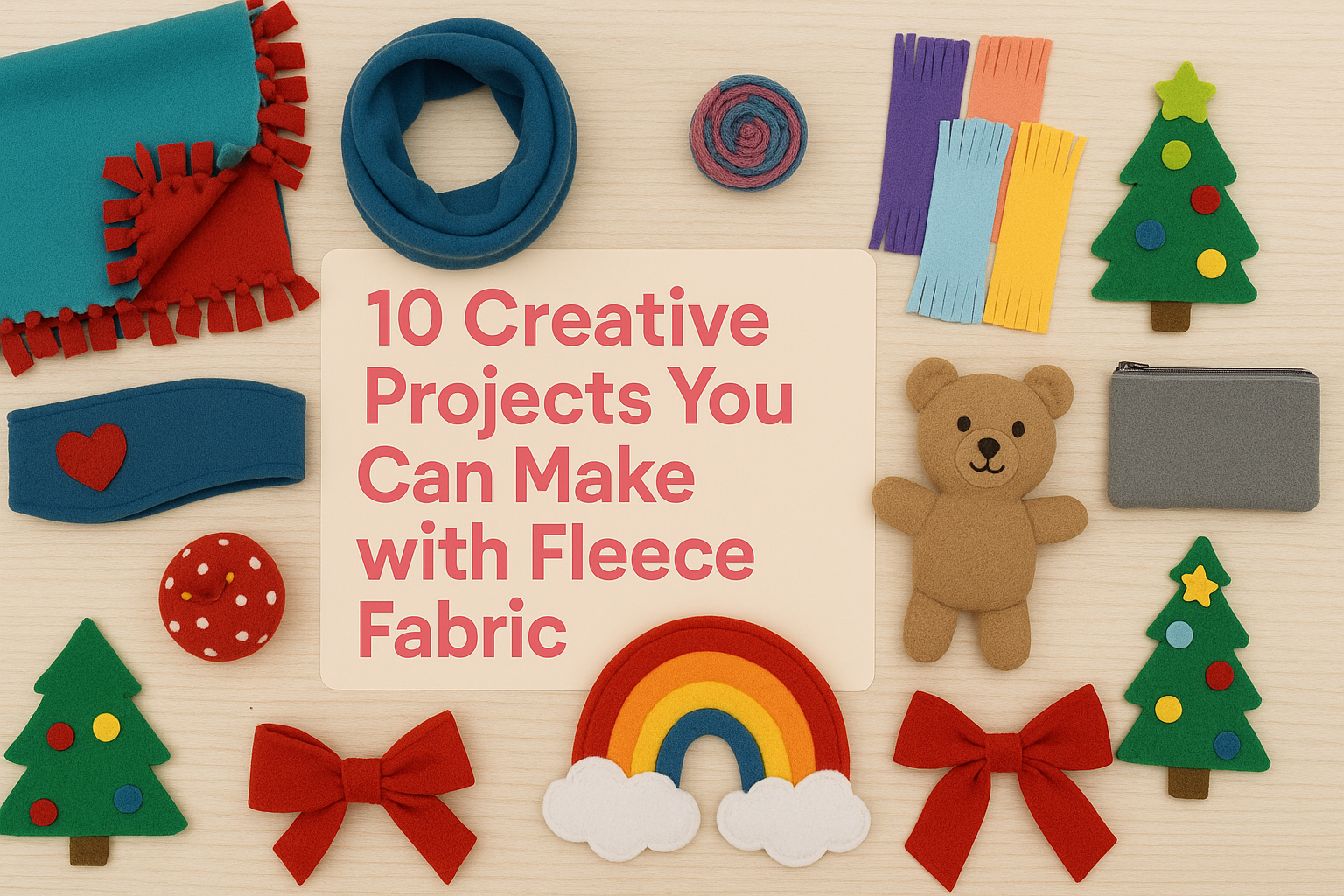 10 Creative Projects You Can Make with Fleece Fabric