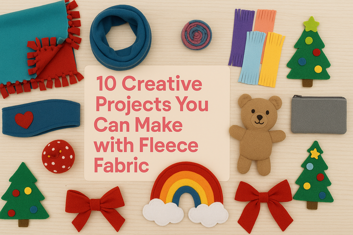 10 Creative Projects You Can Make with Fleece Fabric