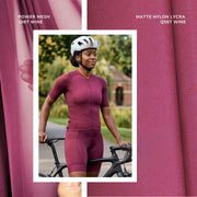 Power Mesh 4 Way Stretch Dressmaking Material- 109T Wine